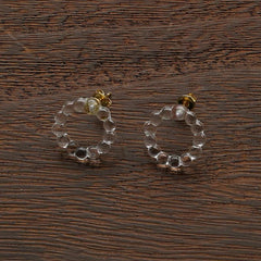 HARIO Handmade Jewelry - Water Drops Earrings (HAW-SC-002P)
