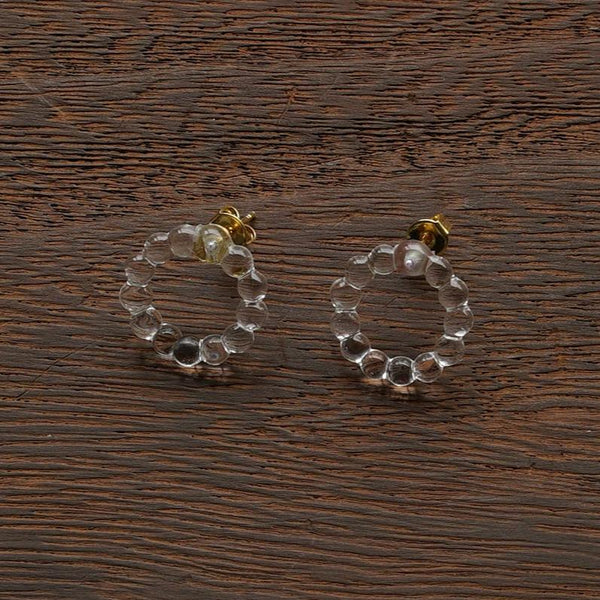 HARIO Handmade Jewelry - Water Drops Earrings (HAW-SC-002P) - GLUE Associates