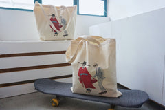 Zishi x GLUE Tote Bag ( Small Red ) - GLUE Associates