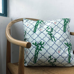 GLUE Bamboo Denim Cushion Cover with Pocket - GLUE Associates