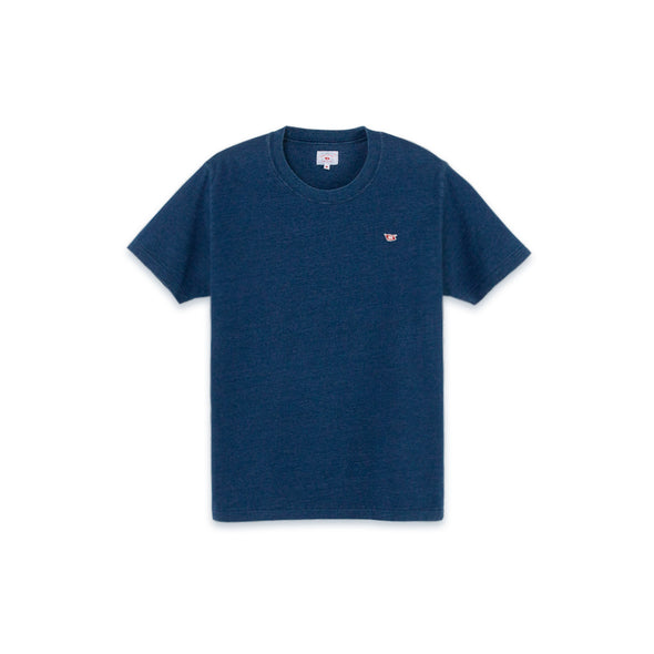 Vintage and Republic - Natural Indigo Dyed T-shirt - Blue - GLUE Associates