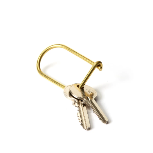Craighill Wilson Key rings - Brass - GLUE Associates