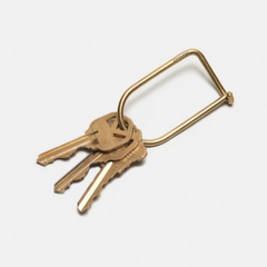 Craighill Wilson Key rings - Brass - GLUE Associates