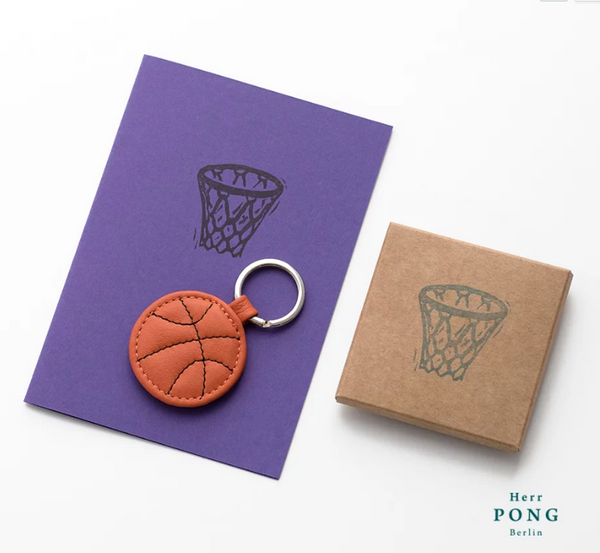 Herr PONG Basketball keychain - GLUE Associates
