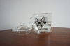 Heat resistant double layer glasses dali mug - Happy dog - GLUE Associates