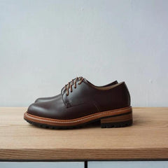 chenjingkaioffice - derby shoes (dark brown) - GLUE Associates