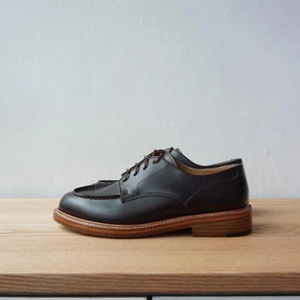 chenjingkaioffice - U-tip shoes (dark brown) - GLUE Associates