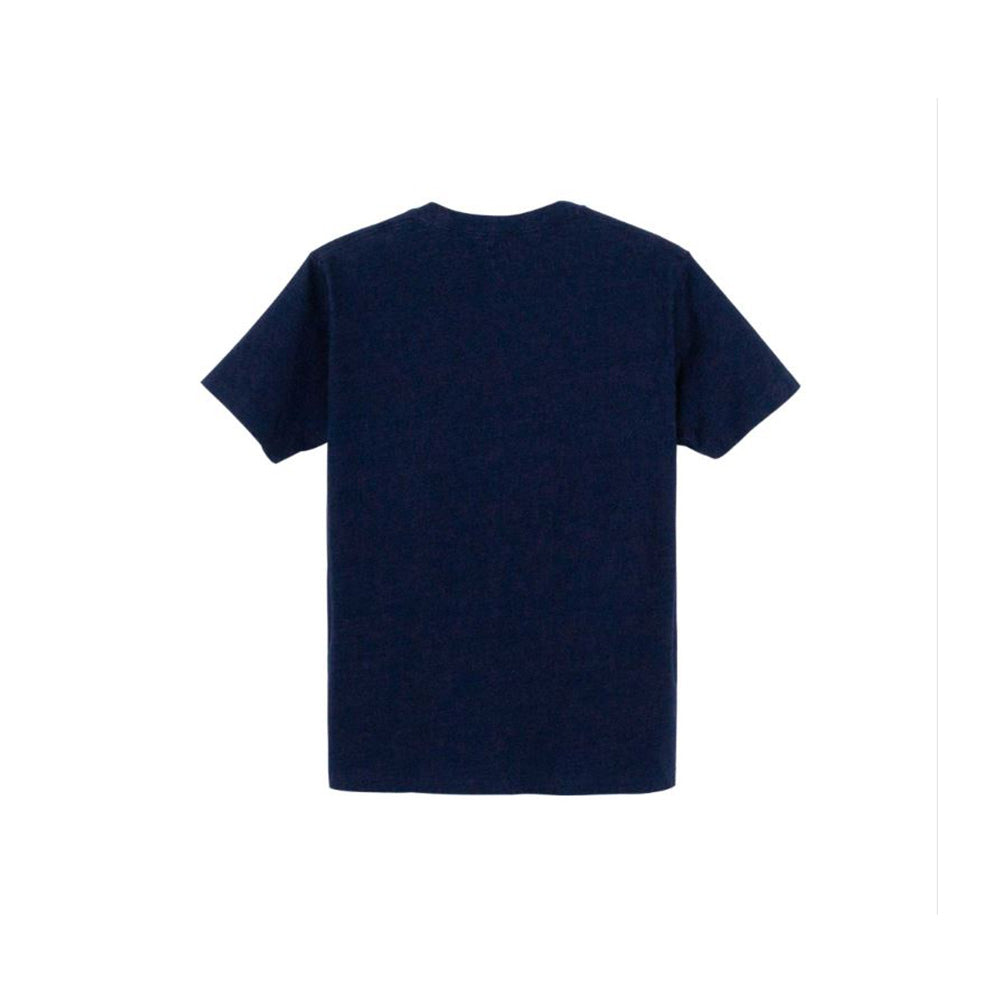 Vintage and Republic - Natural Indigo Dyed T-shirt - Dark Blue - GLUE Associates
