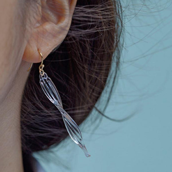 HARIO Handmade Earrings - Waterfall (HAA-WF-001P) - GLUE Associates