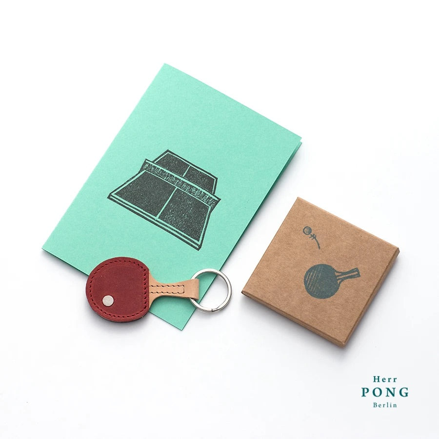 Herr Pong Ping Pong Keychain - GLUE Associates