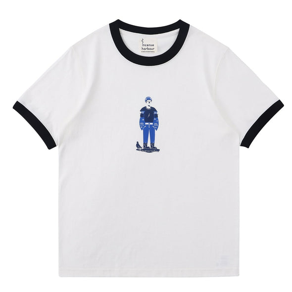Incense Harbour 2 Tone T-shirt - Fisher boy - GLUE Associates