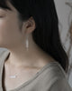 HARIO Handmade Earrings- Long Snowflake Earrings - GLUE Associates