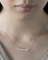 HARIO Handmade Necklace - Long snowflakes Necklace - GLUE Associates