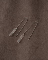 HARIO Handmade Earrings- Long Snowflake Earrings - GLUE Associates