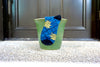 Floral socks - chrysanthemum navy - GLUE Associates