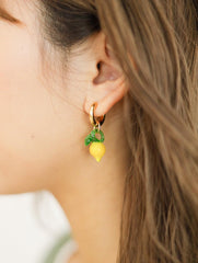 Sandralexandra Handmade Lemon earrings - GLUE Associates