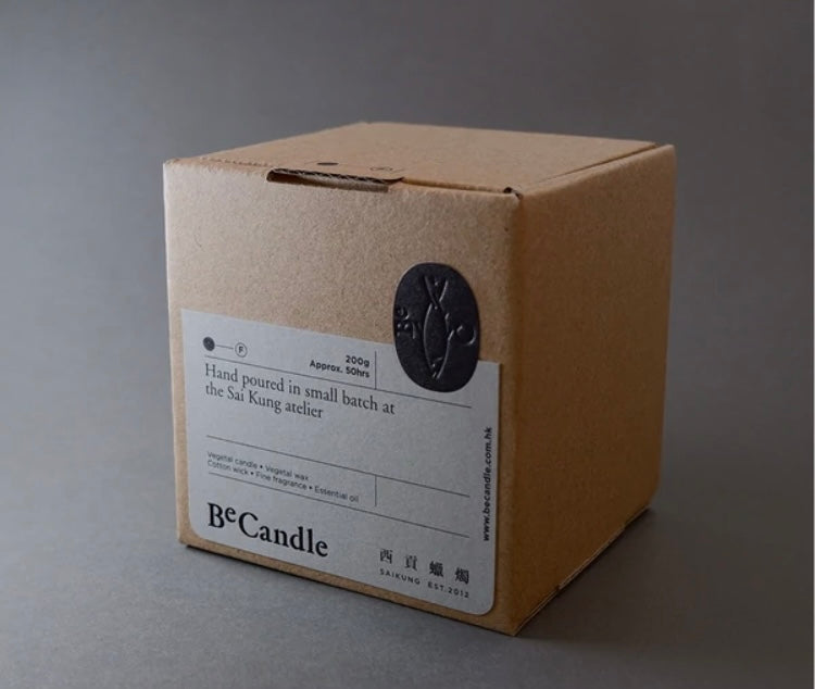 BeCandle Saikung Candle 200ml - Sandalwood No.44 - GLUE Associates