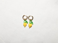 Sandralexandra Handmade Lemon earrings - GLUE Associates