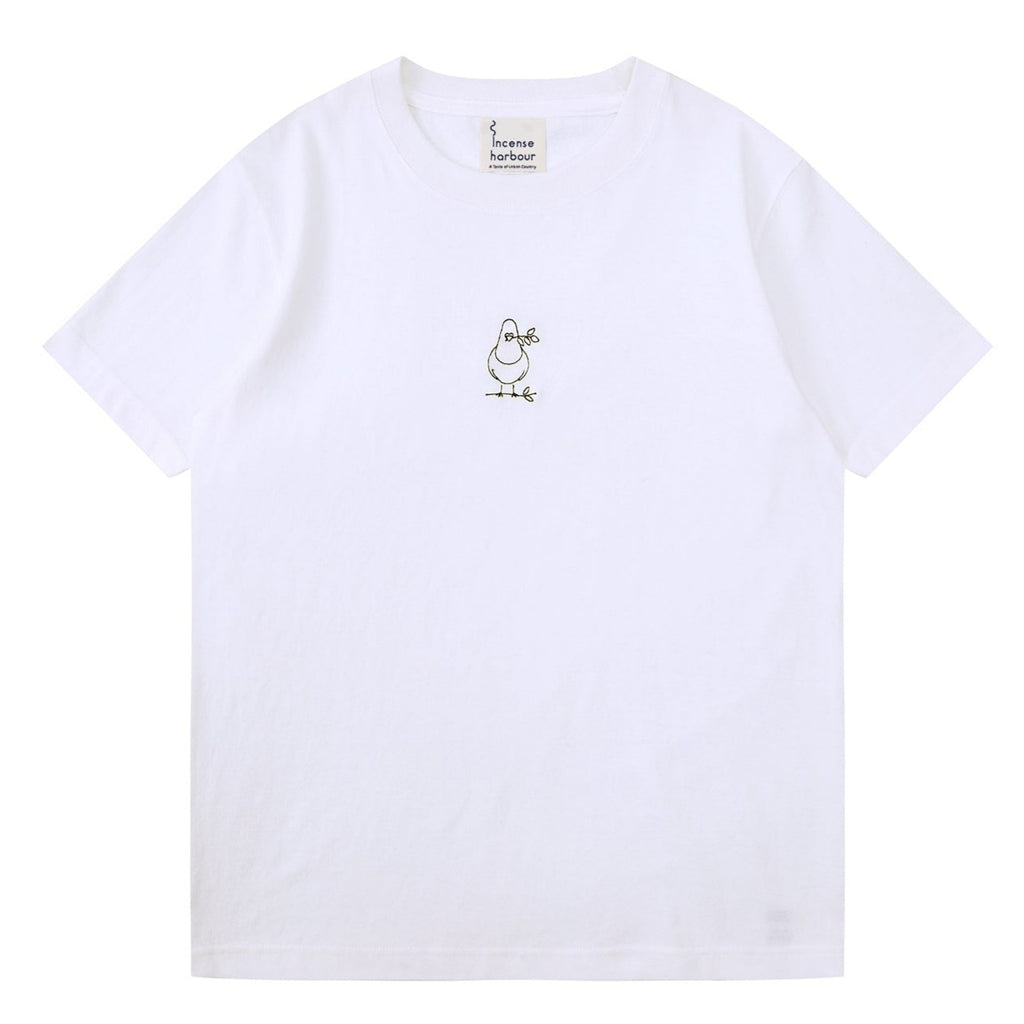 Incense Harbour T-shirt - Pigeon - GLUE Associates