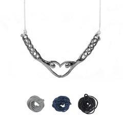 2gether Necklace Silver - GLUE Associates
