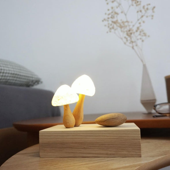 Two Mushroom Night Lamp - GLUE Associates